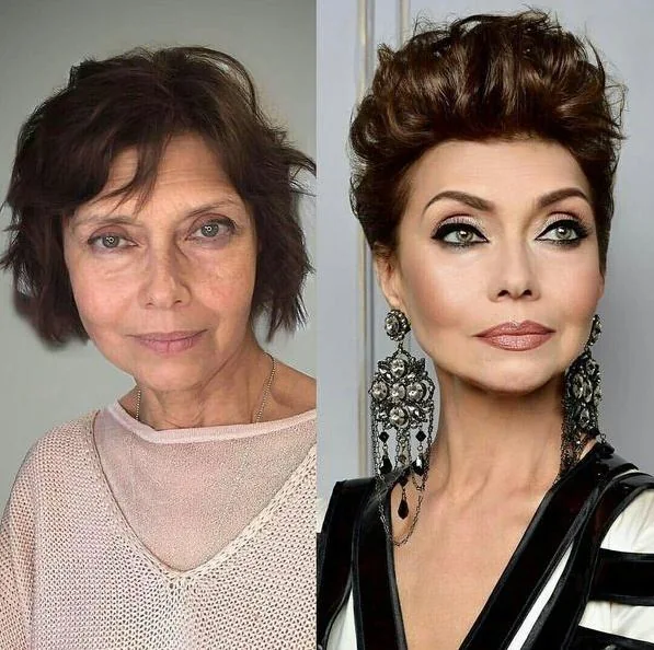 Ukázka změny vizáže